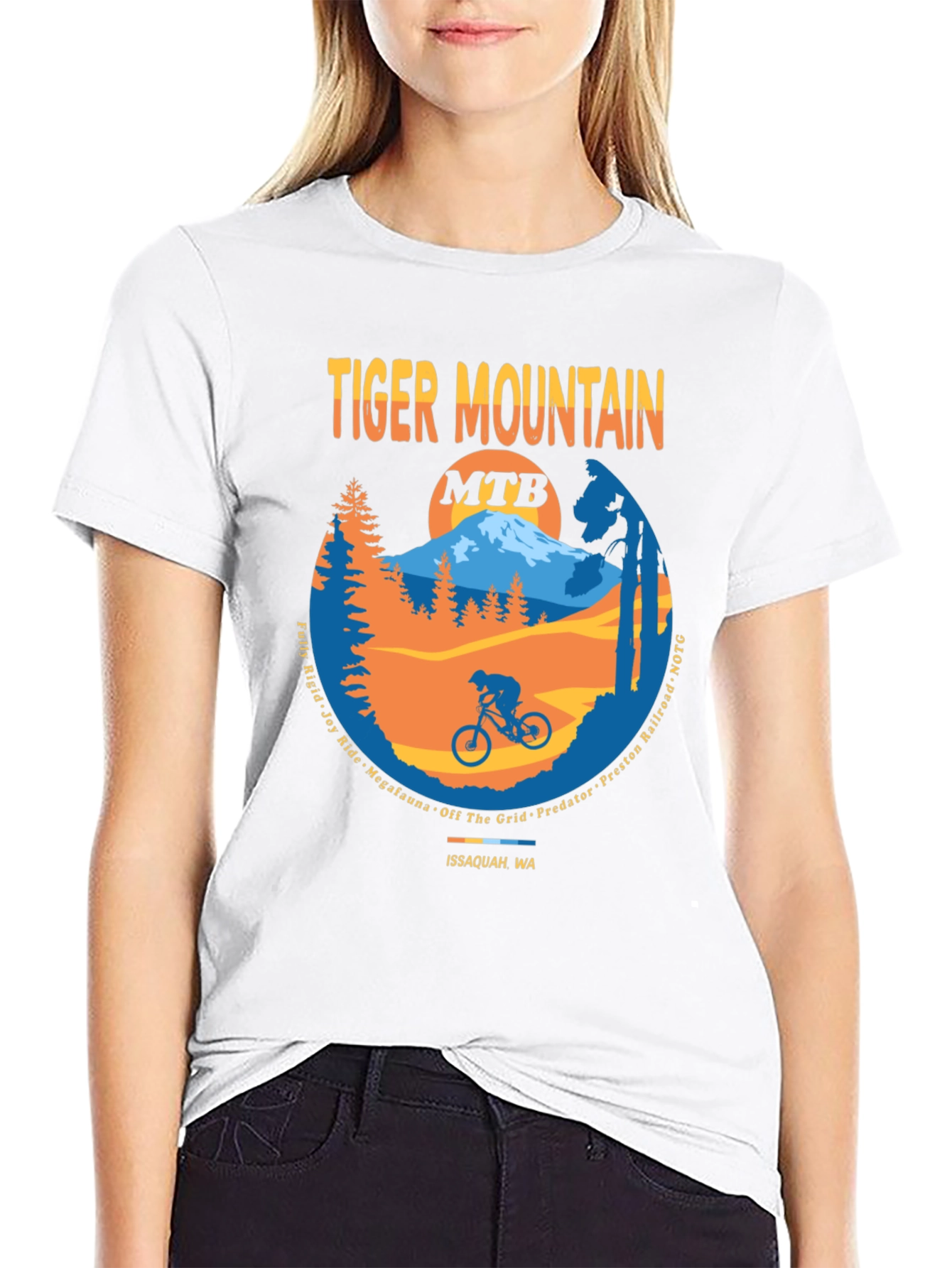 Tiger Mountain MTB Graphic T-Shirt - Cycling Apparel