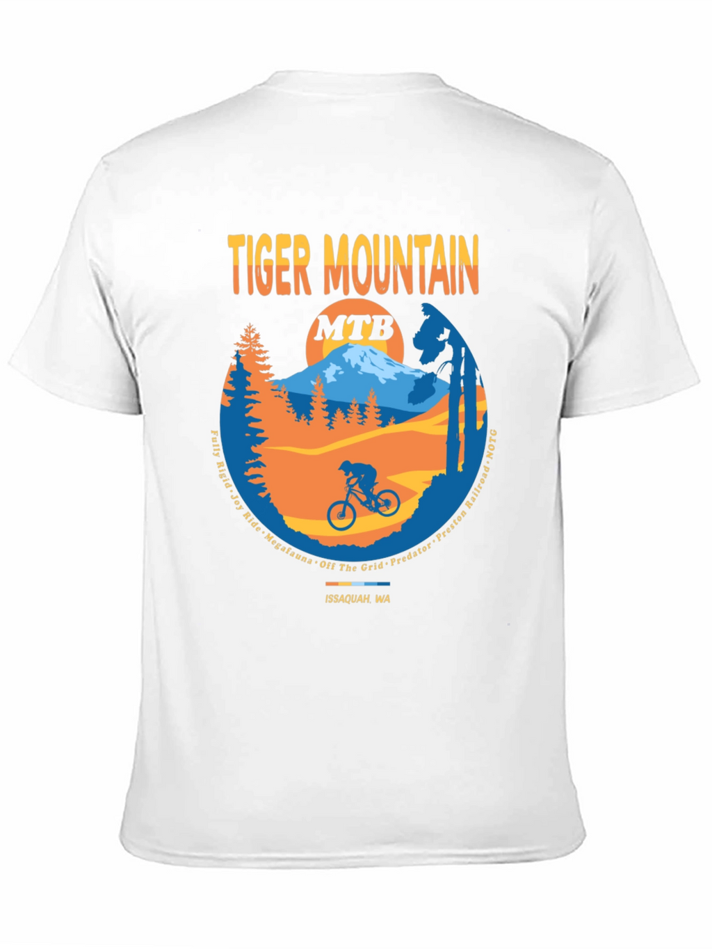 Tiger Mountain MTB Graphic T-Shirt - Cycling Apparel