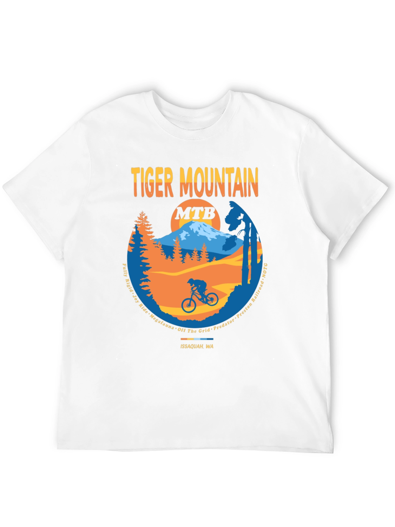 Tiger Mountain MTB Graphic T-Shirt - Cycling Apparel