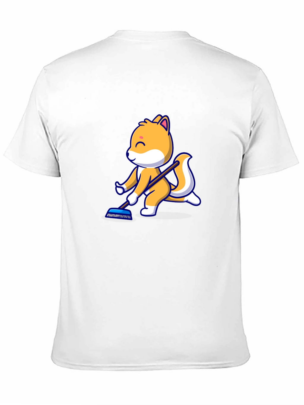 Cartoon Squirrel T-Shirt - Black