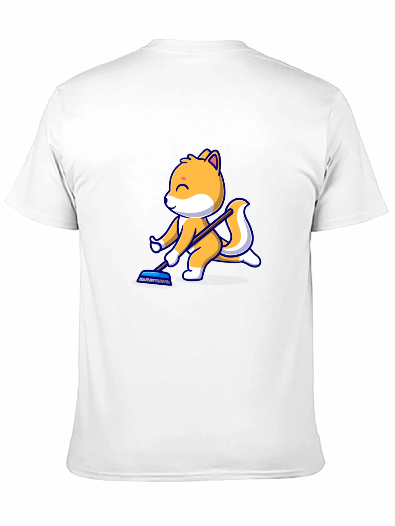 Cartoon Squirrel T-Shirt - Black