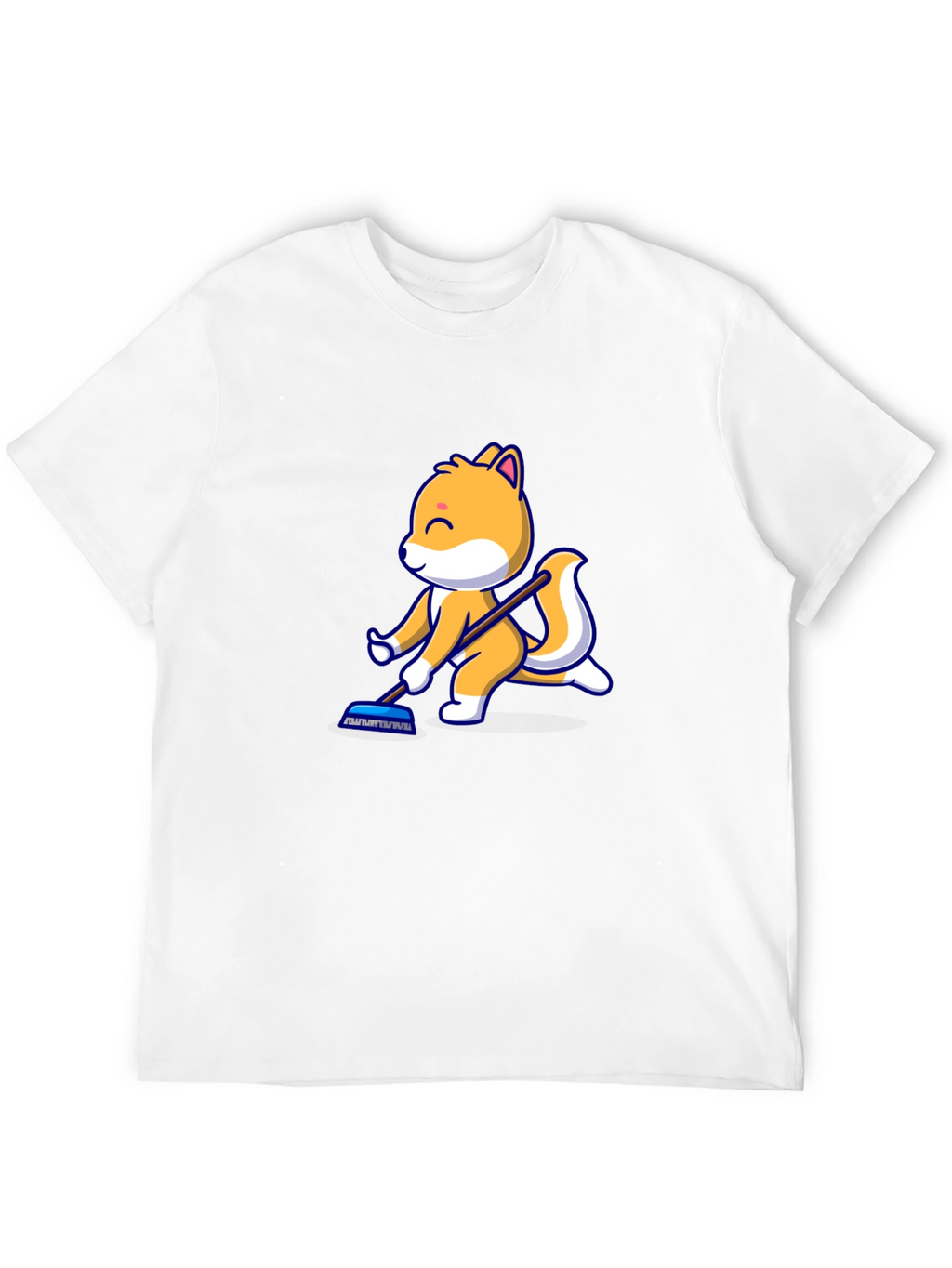 Cartoon Squirrel T-Shirt - Black