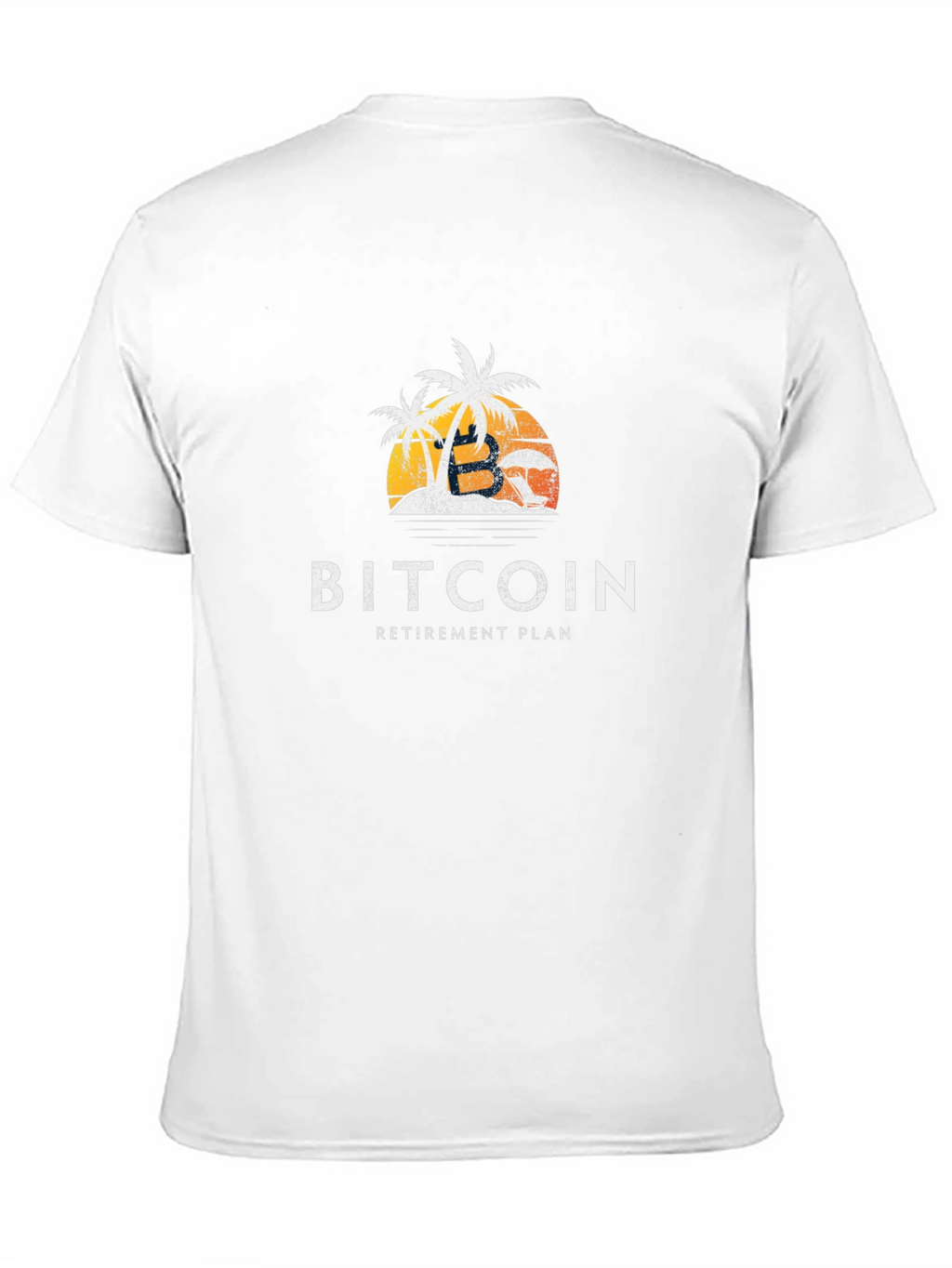 Bitcoin Retirement Plan Graphic Tee - Black