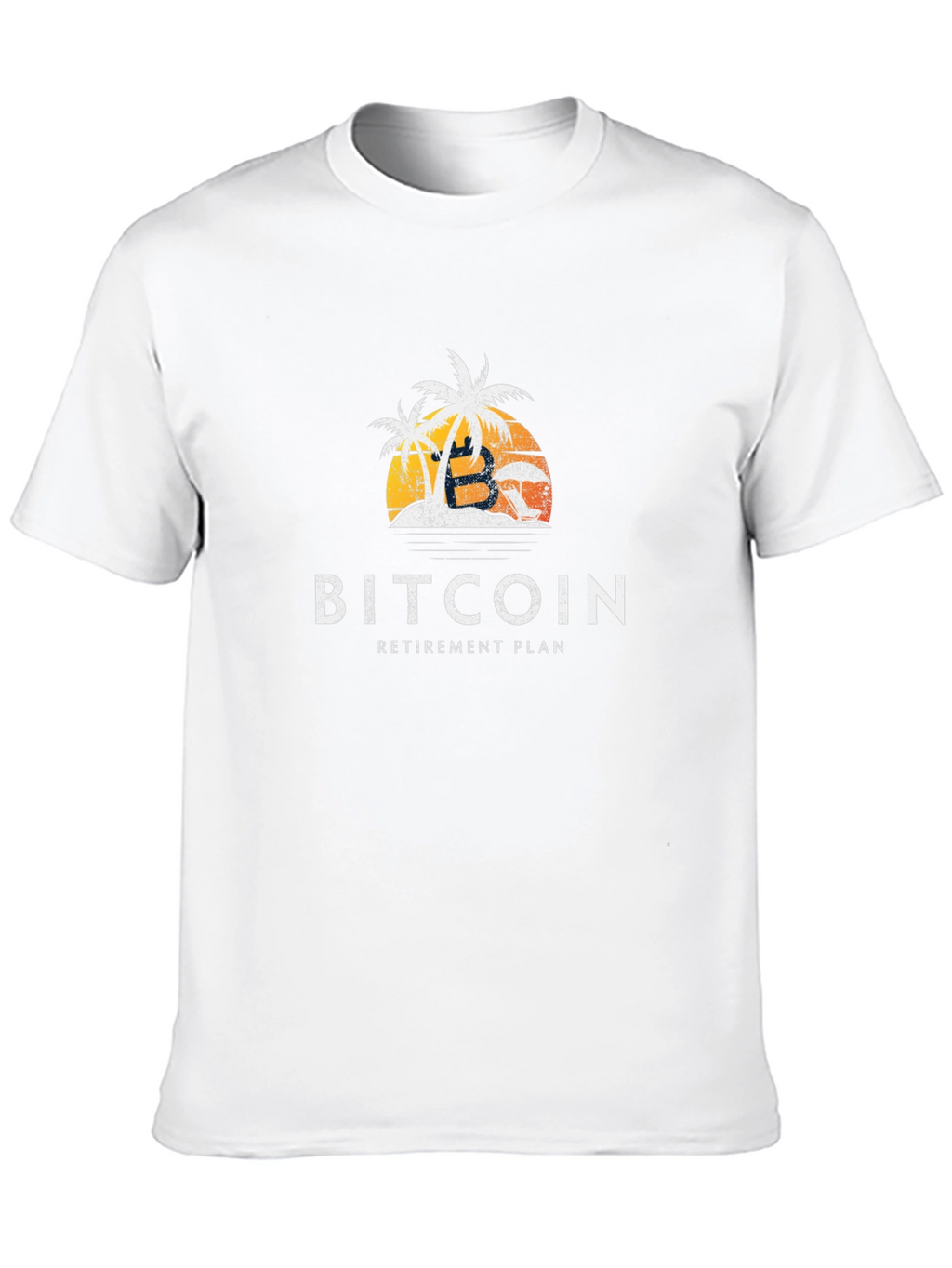 Bitcoin Retirement Plan Graphic Tee - Black