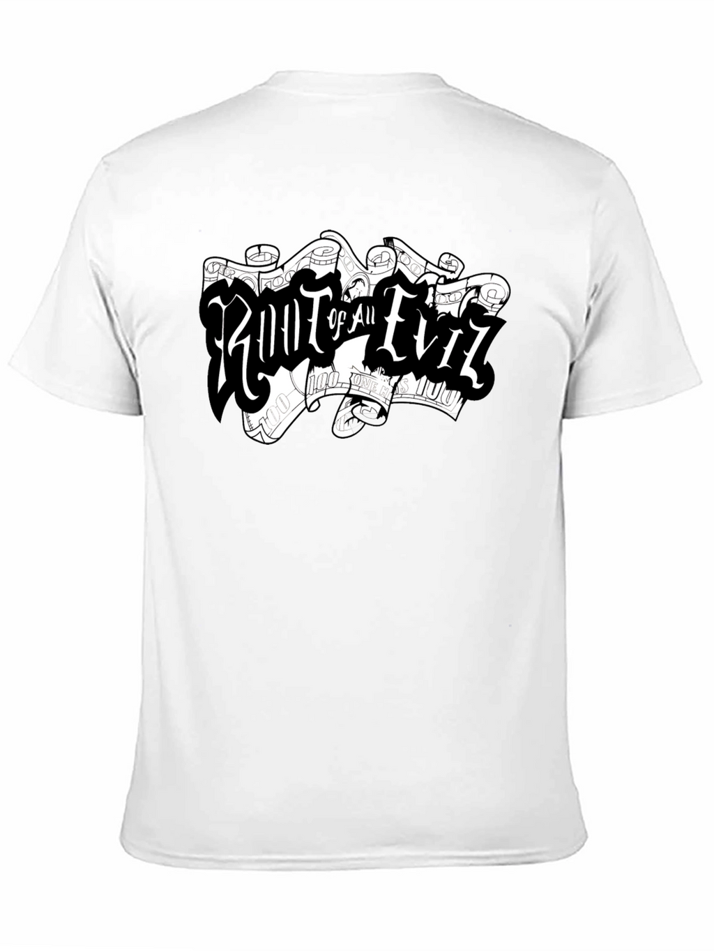 Root of All Evil Black T-Shirt