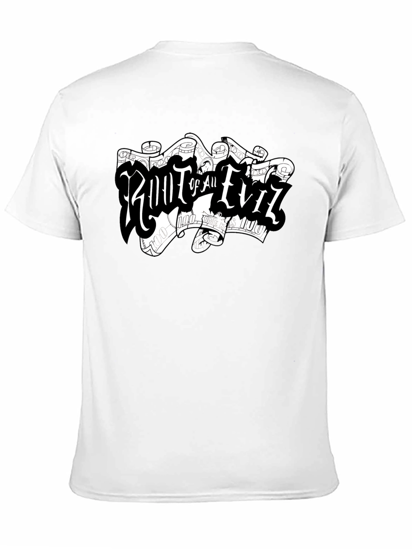 Root of All Evil Black T-Shirt