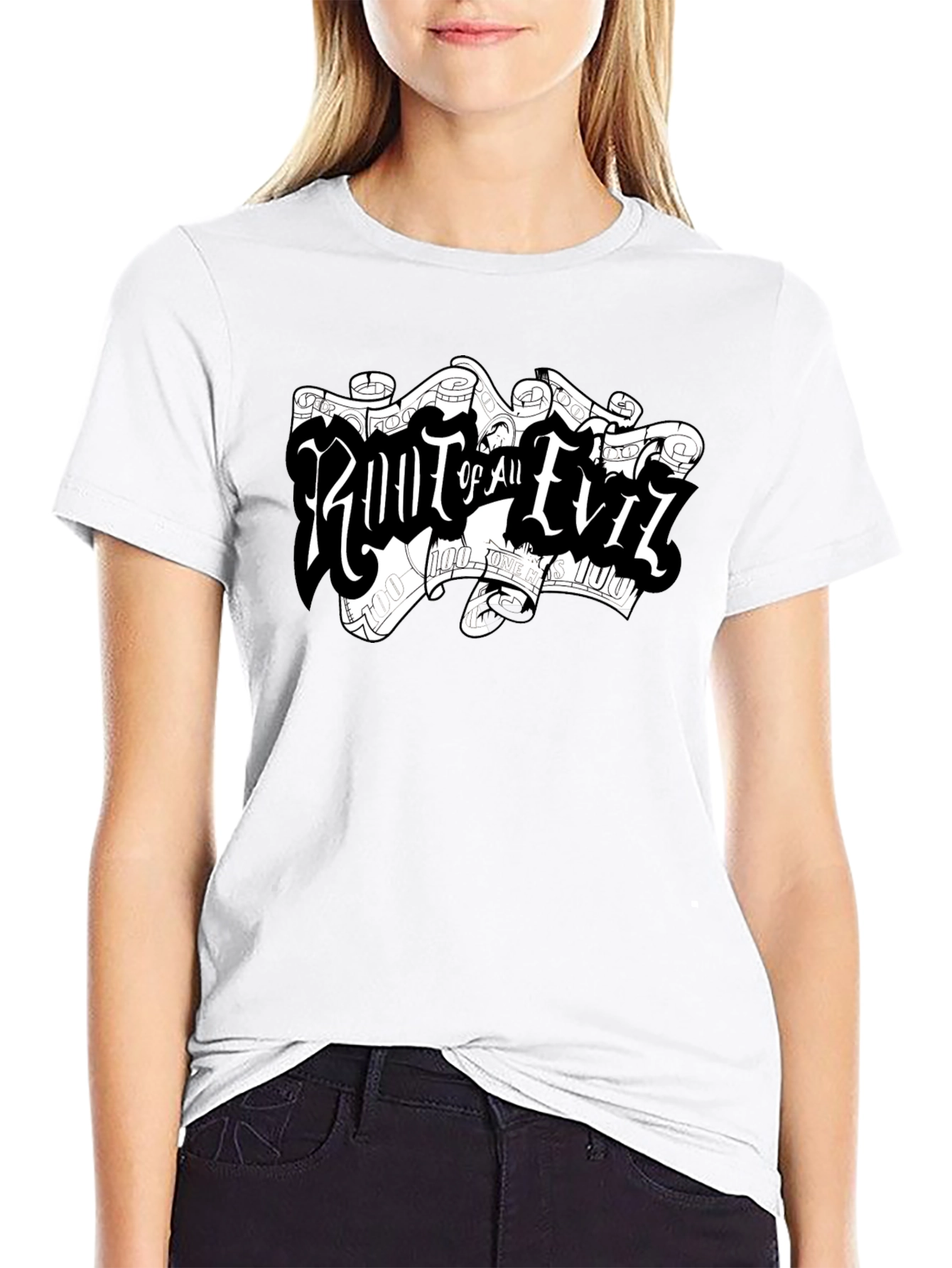 Root of All Evil Black T-Shirt