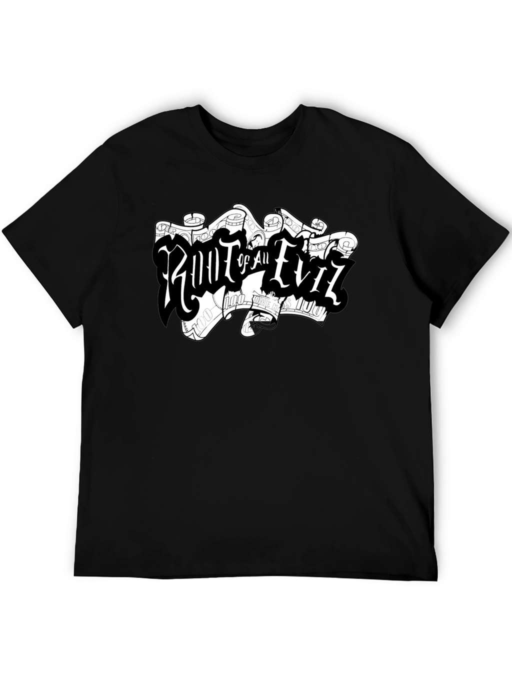 Root of All Evil Black T-Shirt