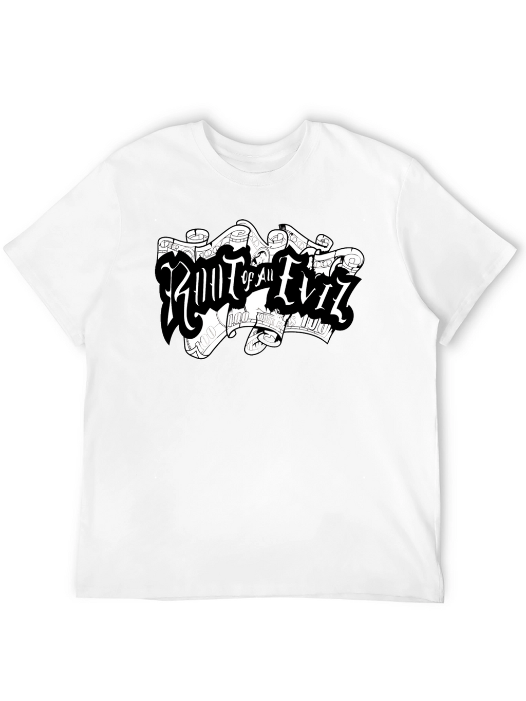 Root of All Evil Black T-Shirt