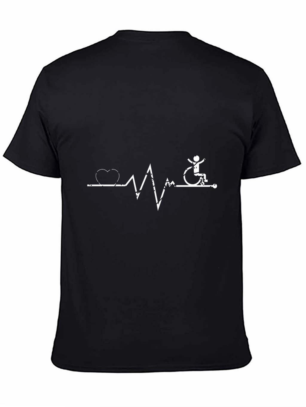 Heartbeat Wheelchair T-Shirt