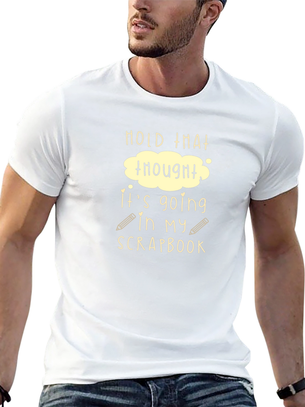 Hold That Thought Scrapbook T-Shirt