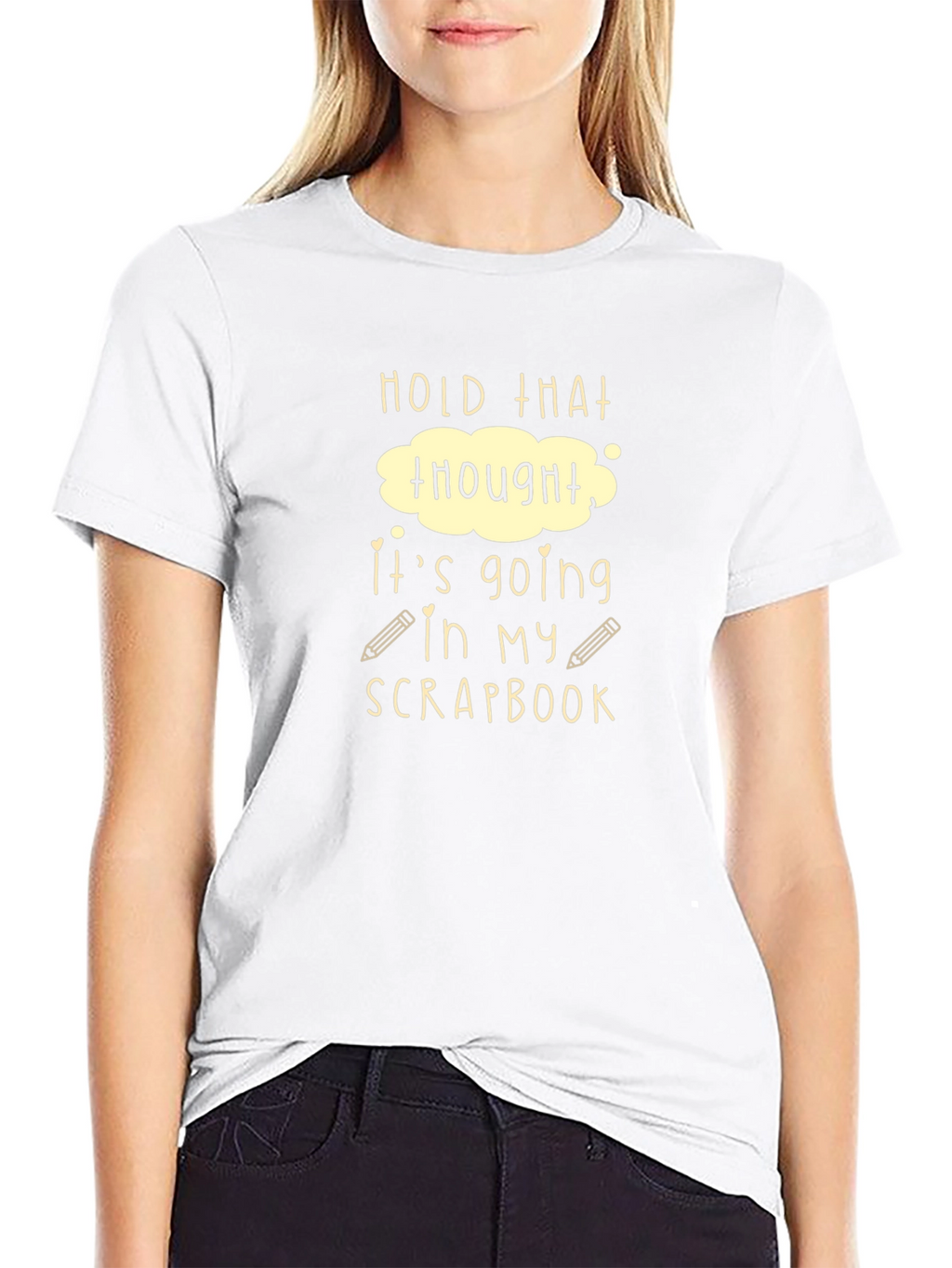Hold That Thought Scrapbook T-Shirt