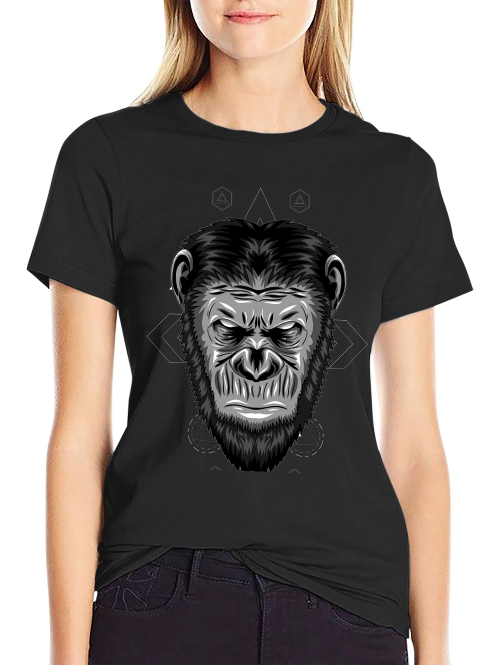 Ape Graphic Black T-Shirt