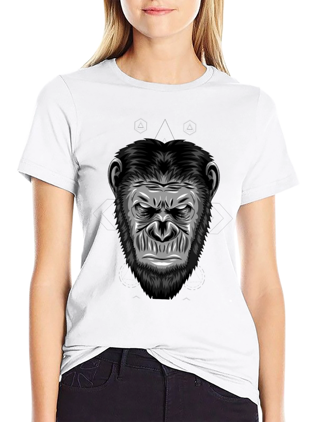 Ape Graphic Black T-Shirt
