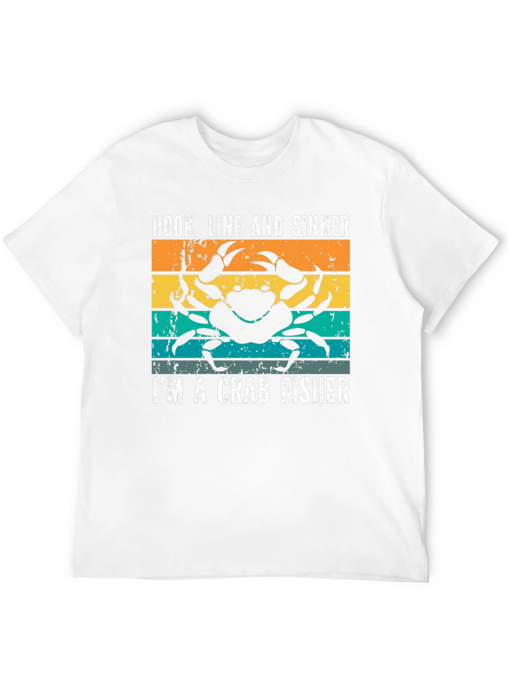 Crab Fisher T-Shirt - Hook Line and Sinker Tee