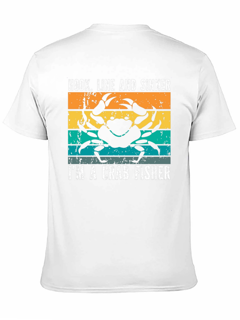 Crab Fisher T-Shirt - Hook Line and Sinker Tee