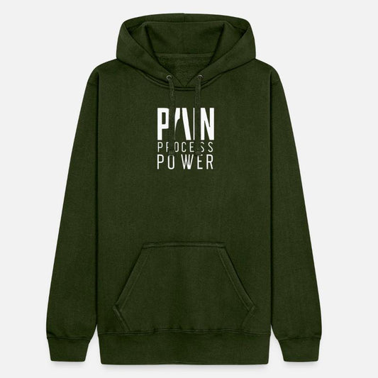 Pain. Process. Power.”