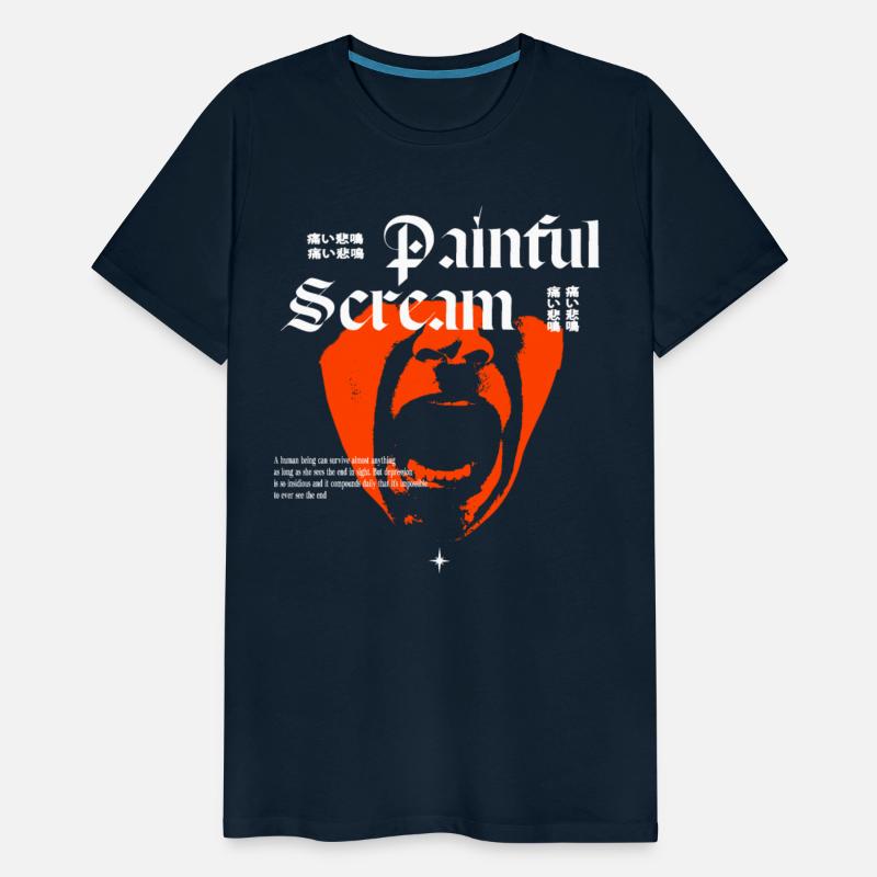 Painful Scream Streetwear Design