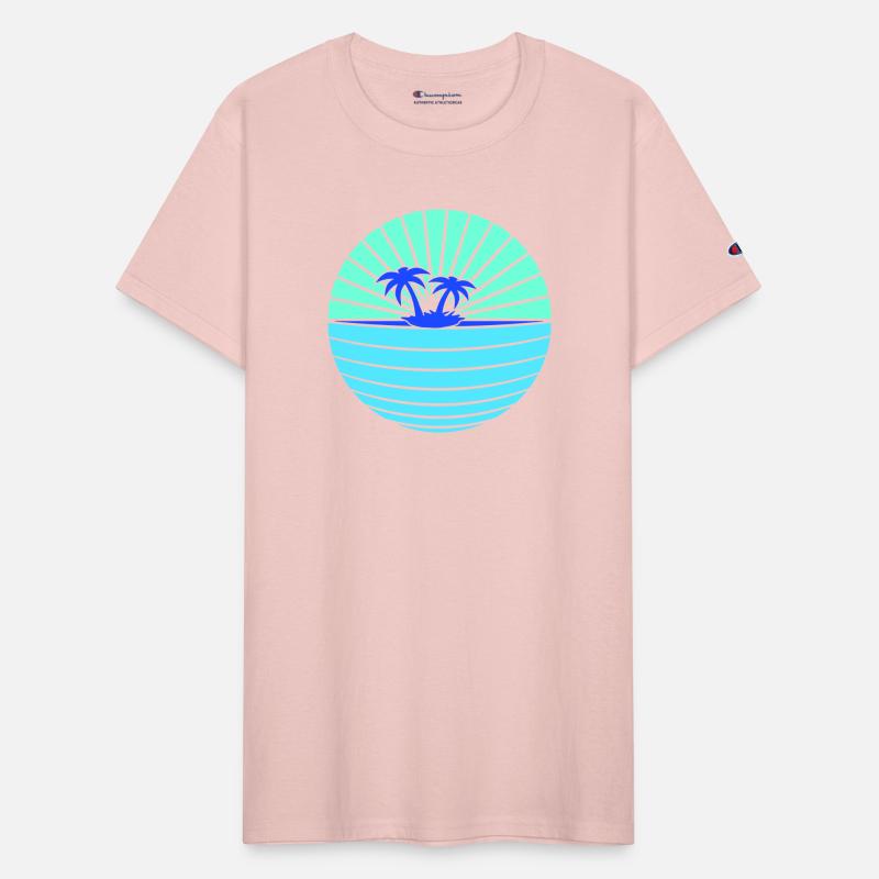 Palm Island Tree Beach Vacation Coconut Sea Cool