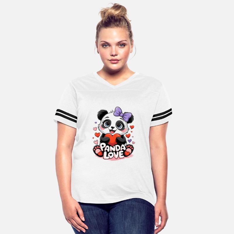 Panda Love Cute Heart for Animal Lovers