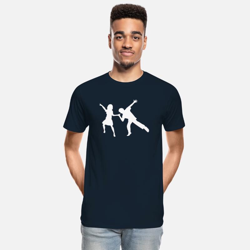 Party Woman Man Couple Dancing Together Silhouette