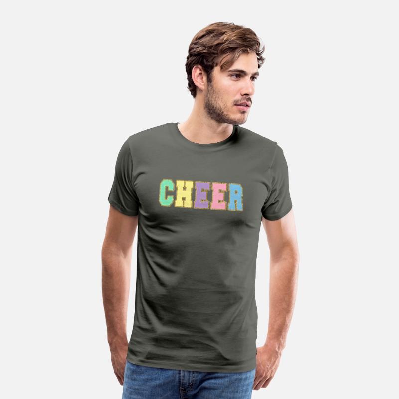 Pastel Varsity Letters Font Cheer