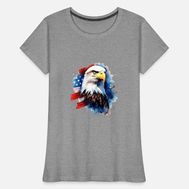 Patriotic eagle