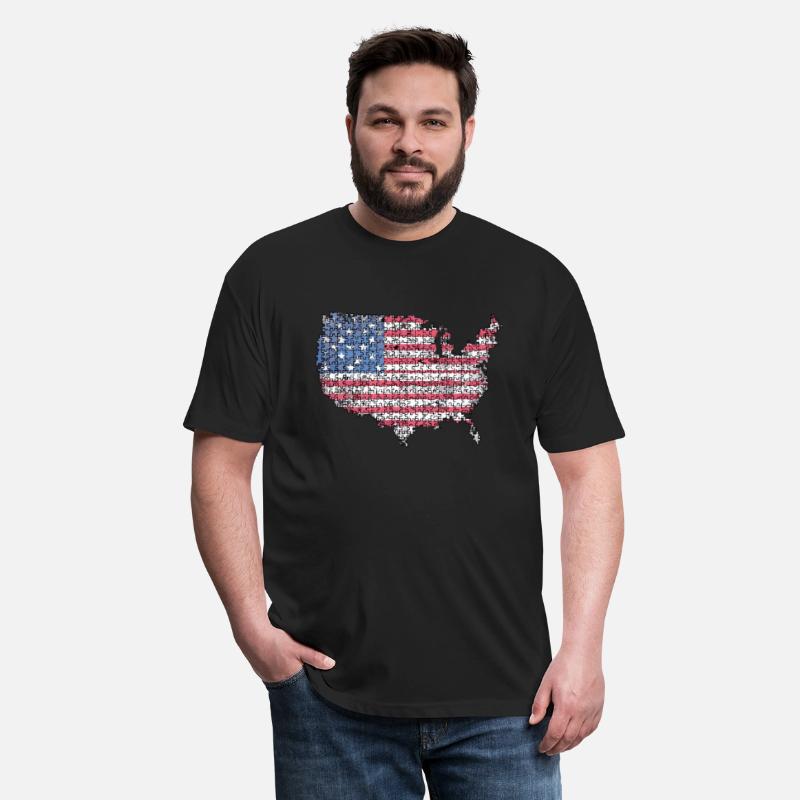 Patriotic Jigsaw Puzzle USA Flag American Pride