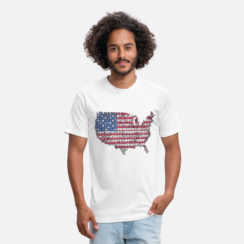 Patriotic Jigsaw Puzzle USA Flag American Pride