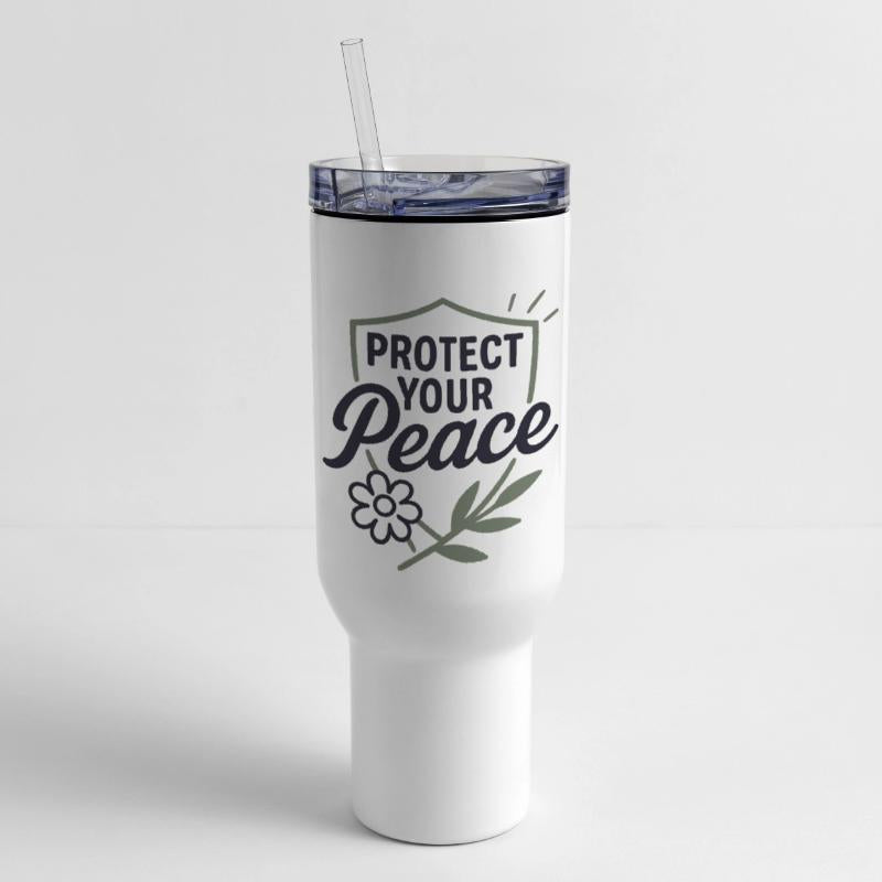 Peace Protecting Flower Illustration