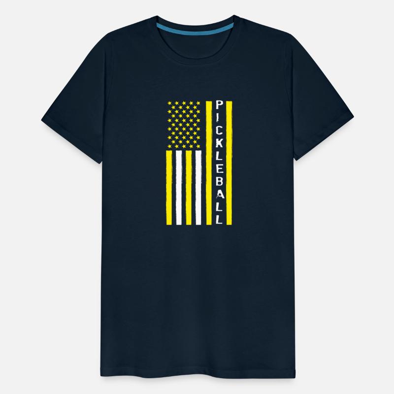 Pickleball Sport American Flag
