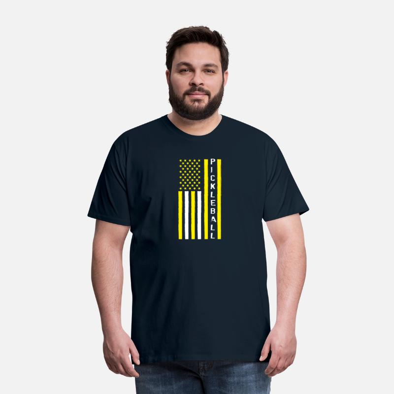 Pickleball Sport American Flag