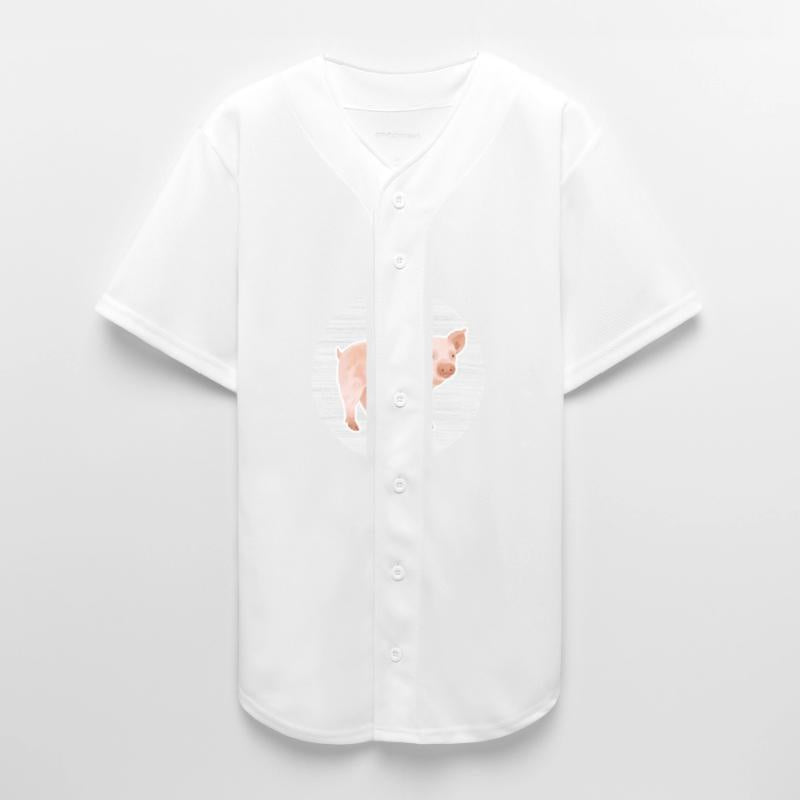 Pig Watercolor Drawing