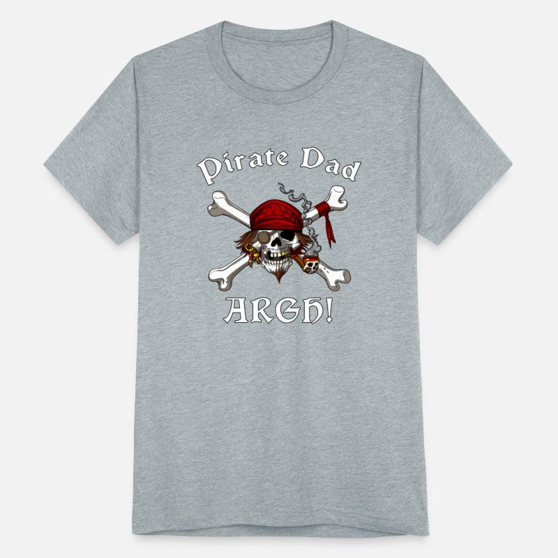 Pirate Dad Skull Crossbones