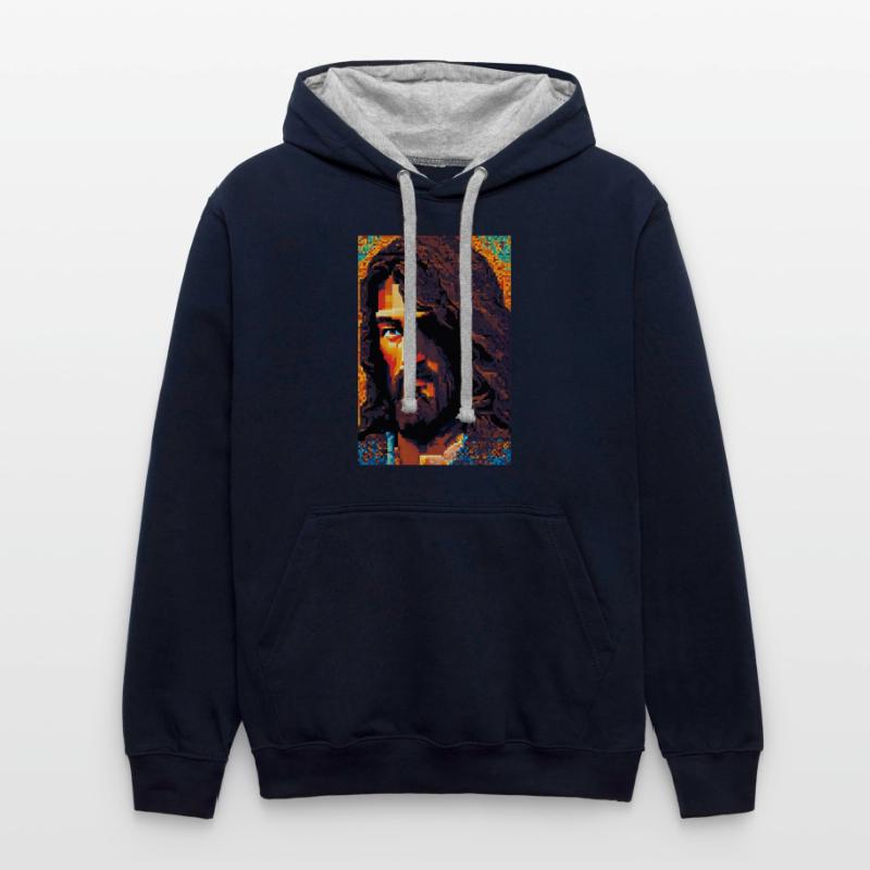 Pixelated Jesus Christ