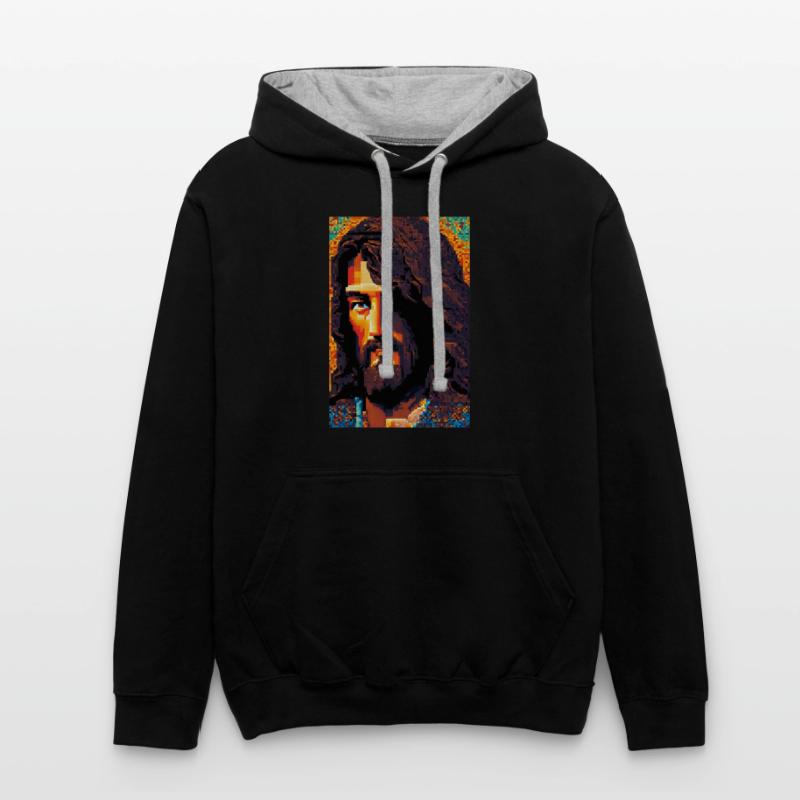 Pixelated Jesus Christ