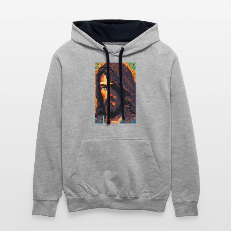 Pixelated Jesus Christ