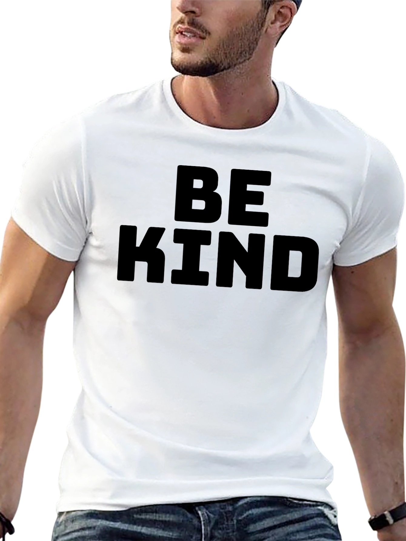 Be Kind Black Graphic T-Shirt