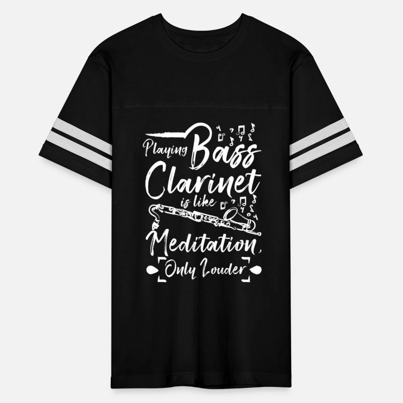 Play bass clarinet is like meditation only louder