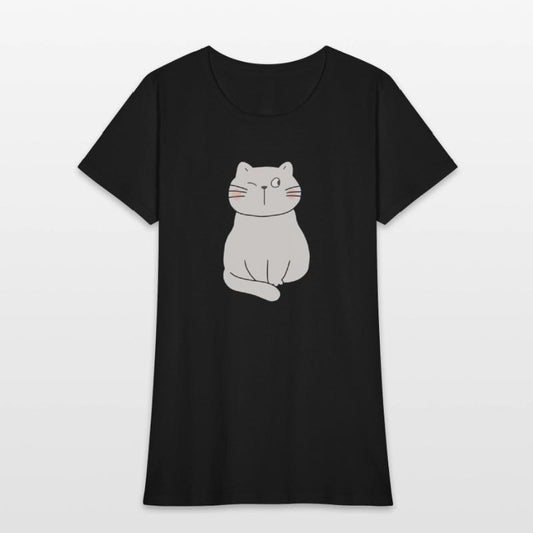 Playful One-Eyed Blink Cat Art for Cat Lovers