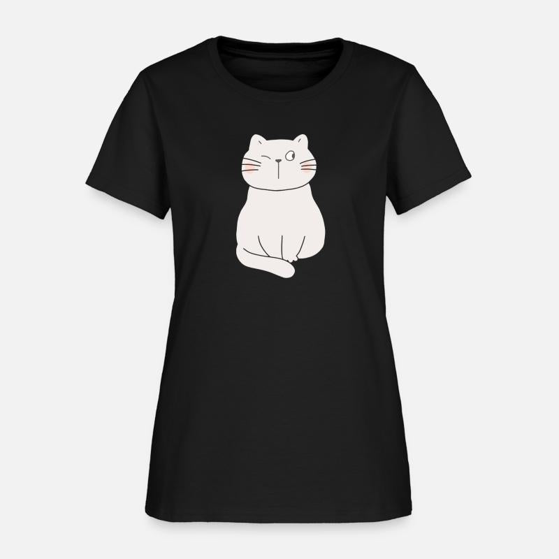 Playful One-Eyed Blink Cat Art for Cat Lovers