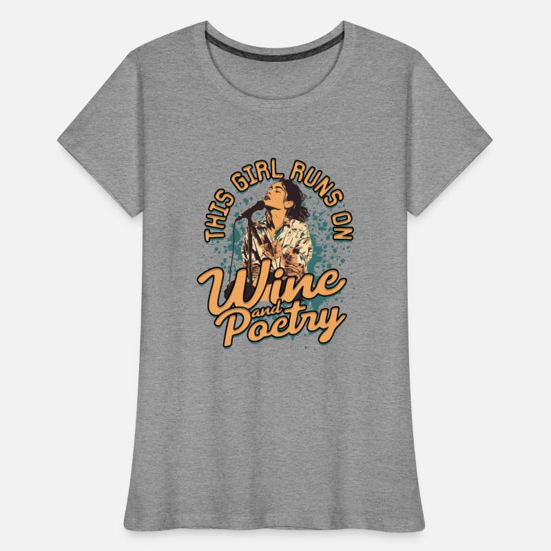 Poetry Slam This girl runs on wine and poetry