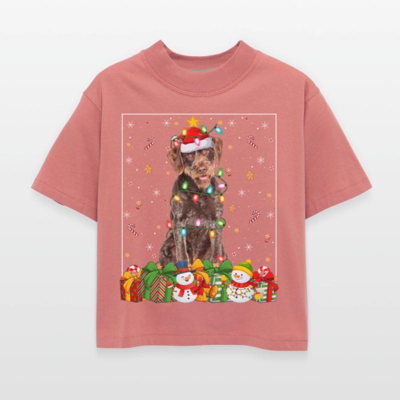 Pointer Dog Christmas Lights