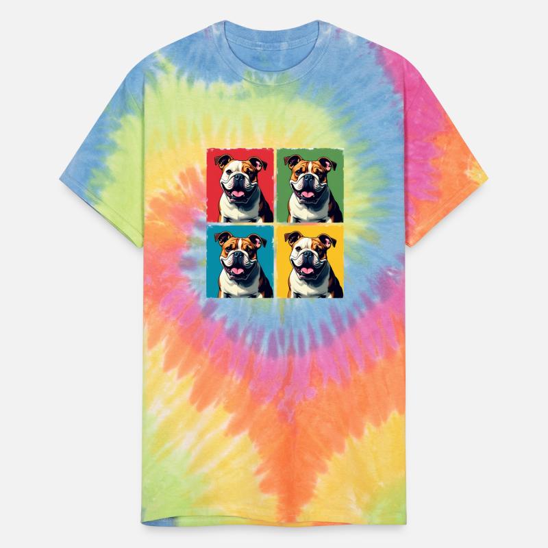 Pop Art Bulldog, Bubbles, Pancake, Chonk, Nibbles