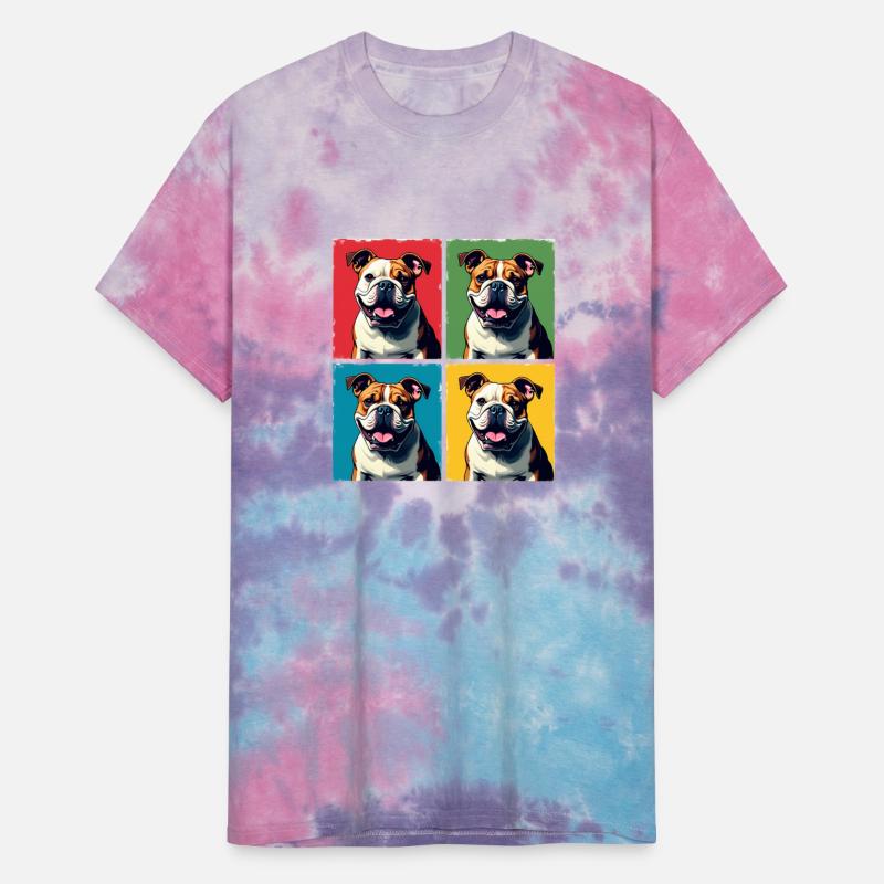 Pop Art Bulldog, Bubbles, Pancake, Chonk, Nibbles