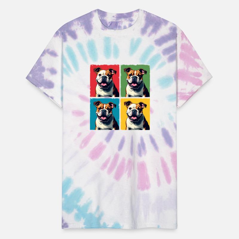 Pop Art Bulldog, Bubbles, Pancake, Chonk, Nibbles