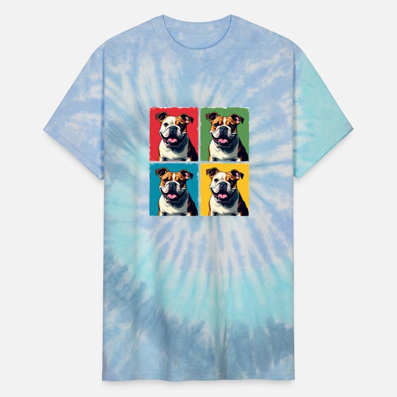 Pop Art Bulldog, Bubbles, Pancake, Chonk, Nibbles