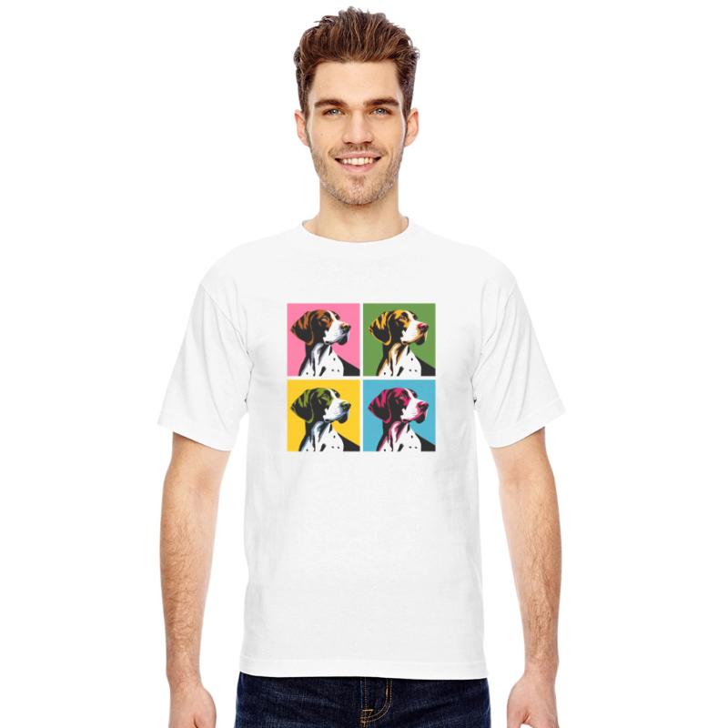 Pop Pointer Dog Portrait - Pet Portrait