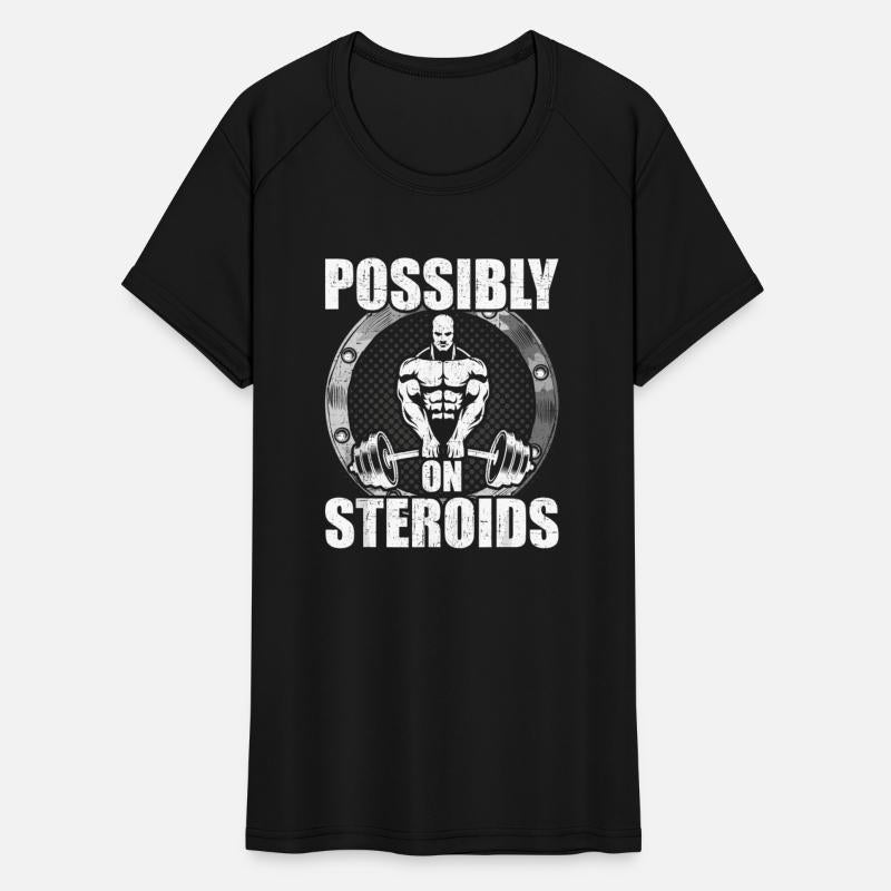 Possibly On Steroids Bodybuilding Weightlifting Wo