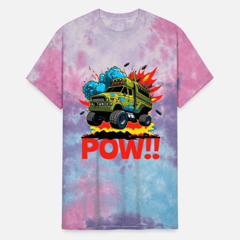 Pow Explosion Noise Monster Truck